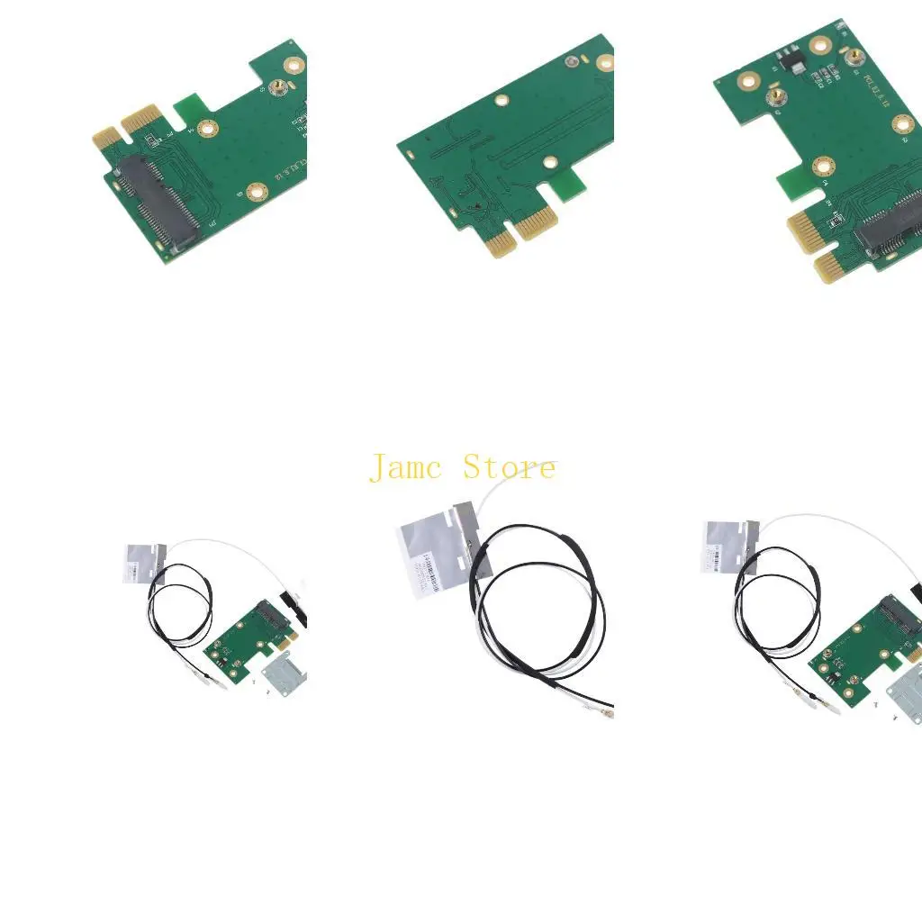 LX0B PCI for Express to Mini PCI for Express Card Adapter Wireless Ethernet L
LX0B PCI for Express to Mini PCI for Express Card Adapter Wireless Ethernet L