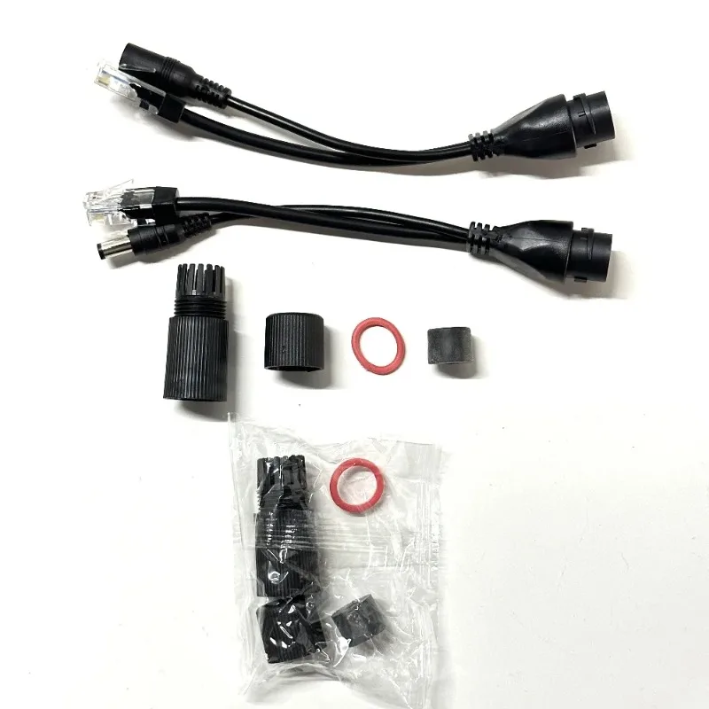 Комплект из 2-х POE-сплиттеров: модуль питания для сетевых устройств, водонепроницаемый POE-источник питания для камер, удлинитель Ethernet 12В
Комплект из 2-х POE-сплиттеров: модуль питания для сетевых устройств, водонепроницаемый POE-источник питания для камер, удлинитель Ethernet 12В