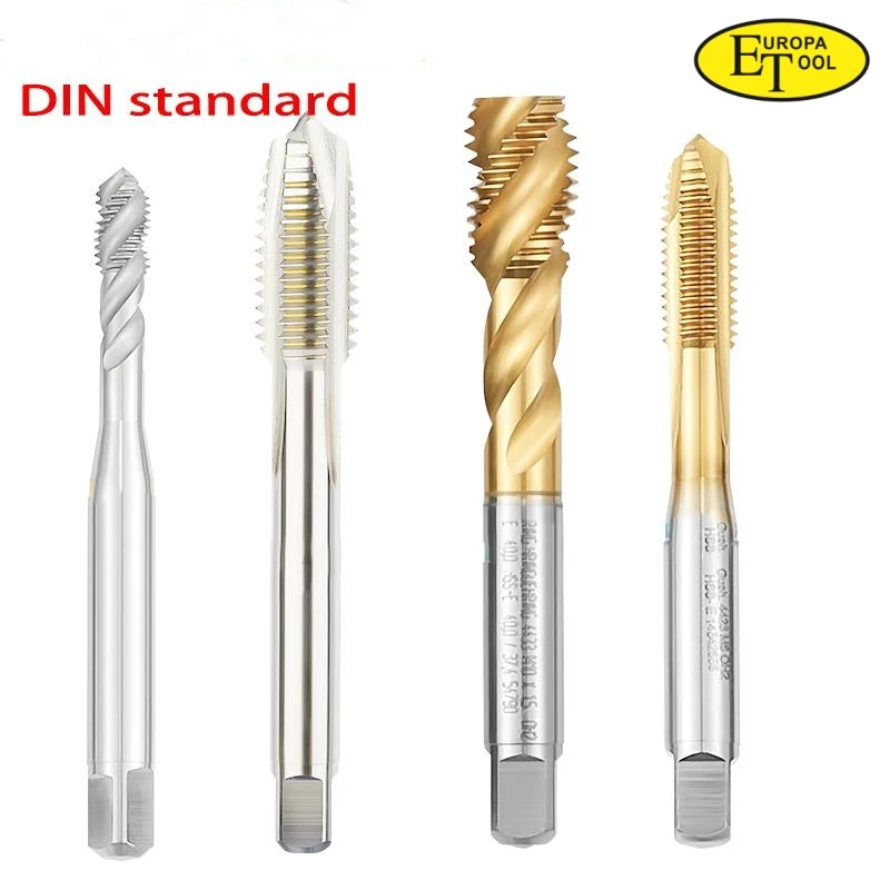 ET HSS-EV DIN Standard Spiral Fluted Tap Pointed M2 M2.5 M3 M4 M5 M6 M8 M10 M12 M14 M16 M18 M20 M22 M24M27M30 Screw Thread Taps
ET HSS-EV DIN Standard Spiral Fluted Tap Pointed M2 M2.5 M3 M4 M5 M6 M8 M10 M12 M14 M16 M18 M20 M22 M24M27M30 Screw Thread Taps