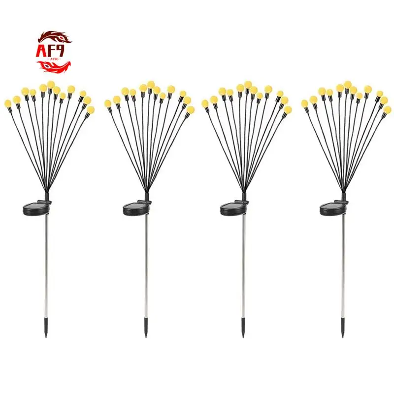AF90-4 Piece Solar Garden Lights Solar Swaying Light 12LED For Yard Patio Decoration Warm White
AF90-4 Piece Solar Garden Lights Solar Swaying Light 12LED For Yard Patio Decoration Warm White