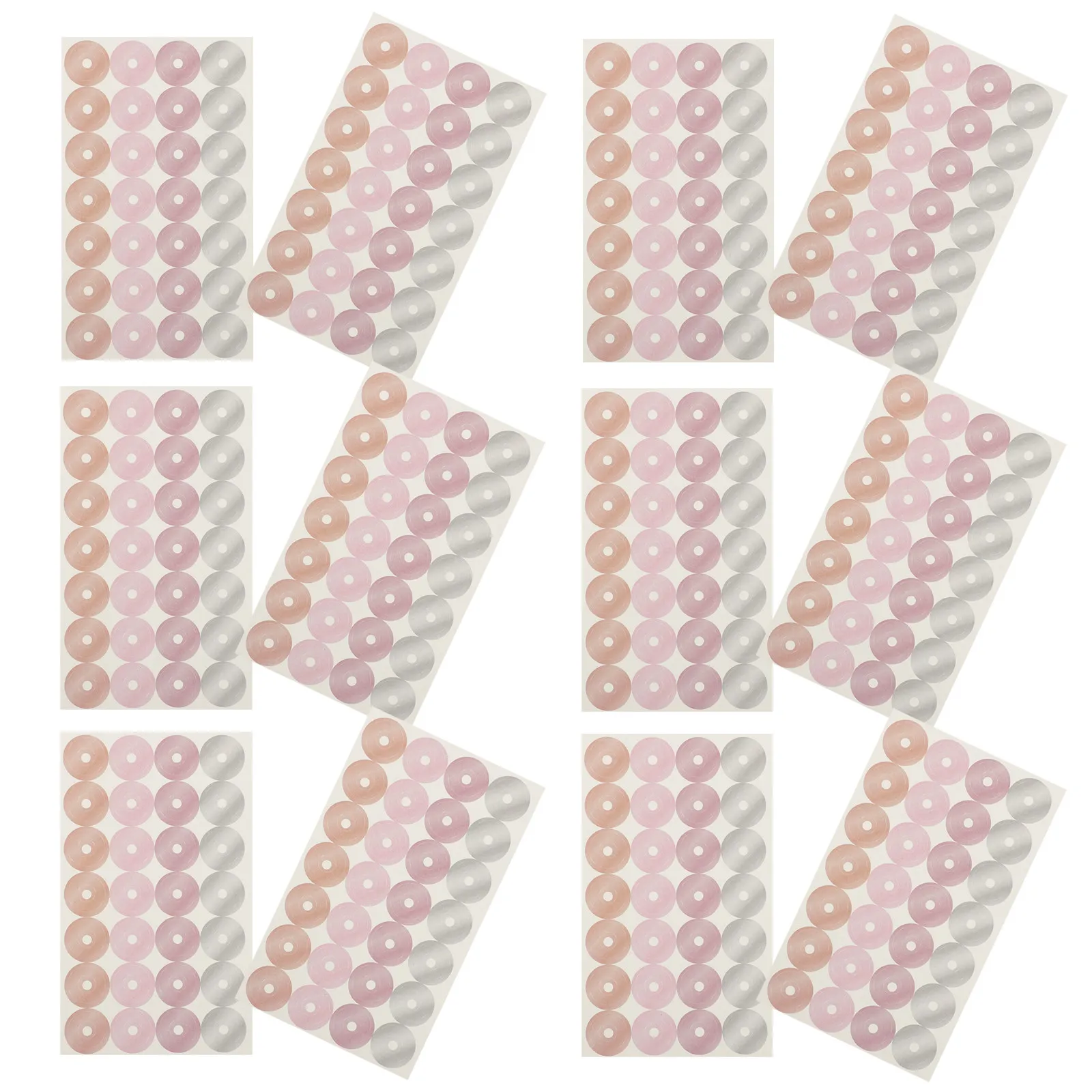 16 Sheets Loose Leaf Paper Hole Reinforcement Stickers Self-Adhesive Strong Adhesive Repair Labels for Binder Note Paper Office
16 Sheets Loose Leaf Paper Hole Reinforcement Stickers Self-Adhesive Strong Adhesive Repair Labels for Binder Note Paper Office
