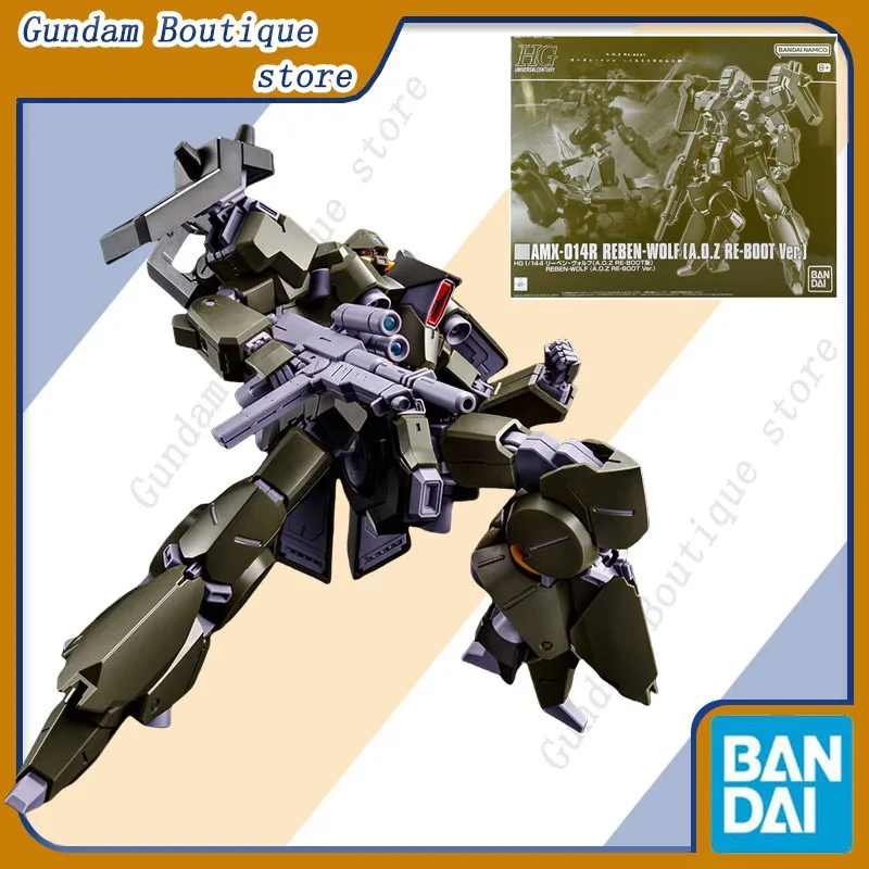 Bandai Genuine HGUC AMX-014R REBEN WOLF A.O.Z RE-BOOT Gundam Anime Action Figure Collectible Assembly Model Toys Gift Children
Bandai Genuine HGUC AMX-014R REBEN WOLF A.O.Z RE-BOOT Gundam Anime Action Figure Collectible Assembly Model Toys Gift Children