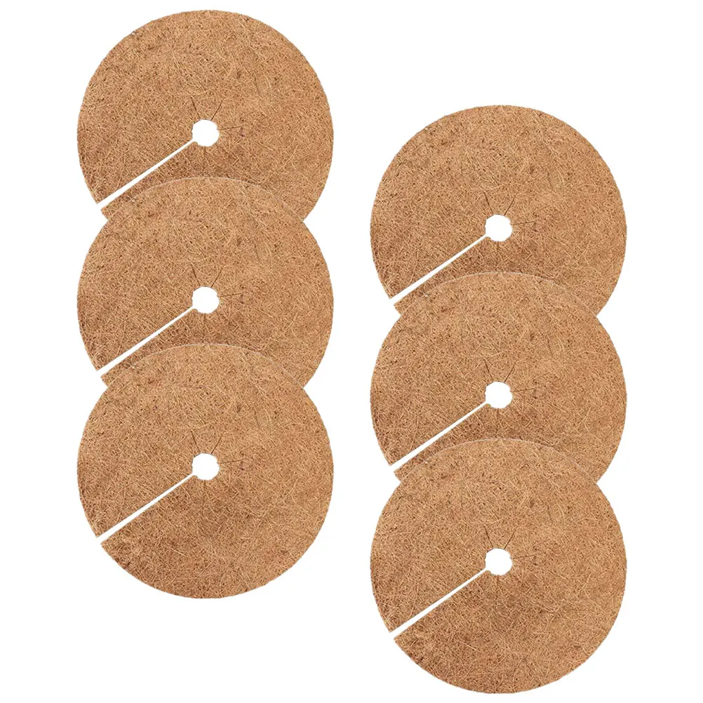 6pcs 6 Pieces Coconut Fiber Pots Liners 30CM Durable Natural Coir Mats for Indoor Plants Flower Growth Weed Barrier Rounds
6pcs 6 Pieces Coconut Fiber Pots Liners 30CM Durable Natural Coir Mats for Indoor Plants Flower Growth Weed Barrier Rounds