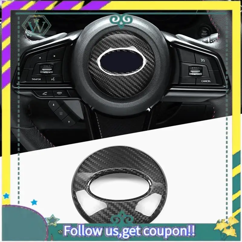 Upgraded Real Hard Carbon Fiber Sticker For Subaru WRX/ WRX STI 2022-2024 Car Steering Wheel Center Cover Accessories
Upgraded Real Hard Carbon Fiber Sticker For Subaru WRX/ WRX STI 2022-2024 Car Steering Wheel Center Cover Accessories