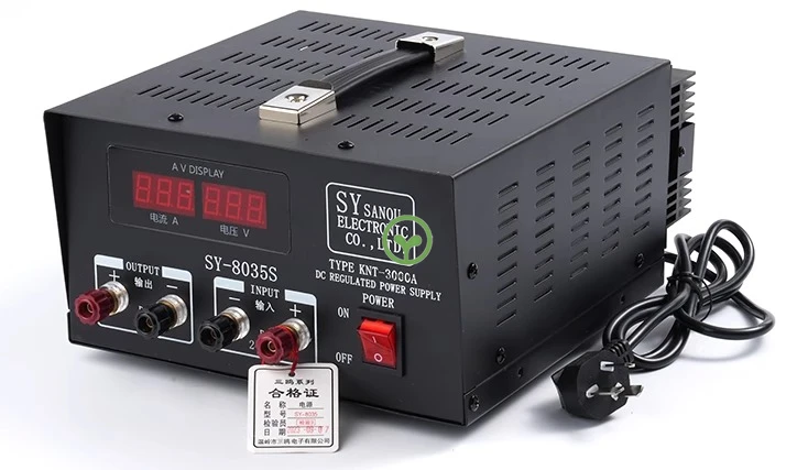 Sanou Marine Switching Power Supply Regulator 35A Transformer SY8035F/S AC/DC 220V to 24V13.8V
Sanou Marine Switching Power Supply Regulator 35A Transformer SY8035F/S AC/DC 220V to 24V13.8V