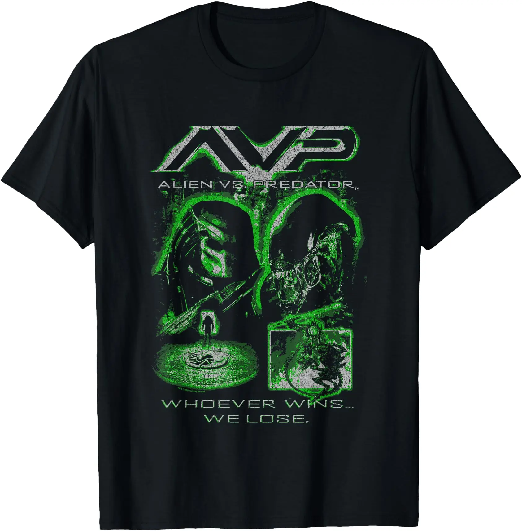 Alien Vs Predator Whoever Wins We Lose Retro Chest Sic-Fi gift t shirt 100% cotton printed Graphic clothes All size top S-6XL
Alien Vs Predator Whoever Wins We Lose Retro Chest Sic-Fi gift t shirt 100% cotton printed Graphic clothes All size top S-6XL
