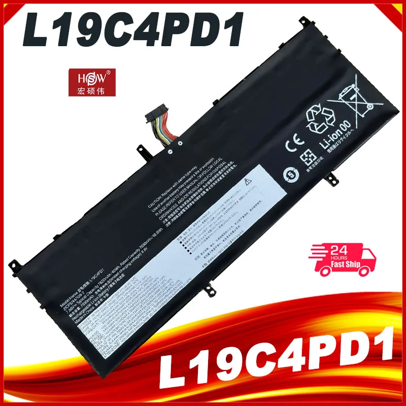 L19C4PD1 L19D4PD1 Аккумулятор для ноутбука Lenovo Yoga C640 13 C640-13IML серии 5B10U65275 SB10W67395 L19M4PD1 L19L4PD1 7,68 В 60 Втч
L19C4PD1 L19D4PD1 Аккумулятор для ноутбука Lenovo Yoga C640 13 C640-13IML серии 5B10U65275 SB10W67395 L19M4PD1 L19L4PD1 7,68 В 60 Втч