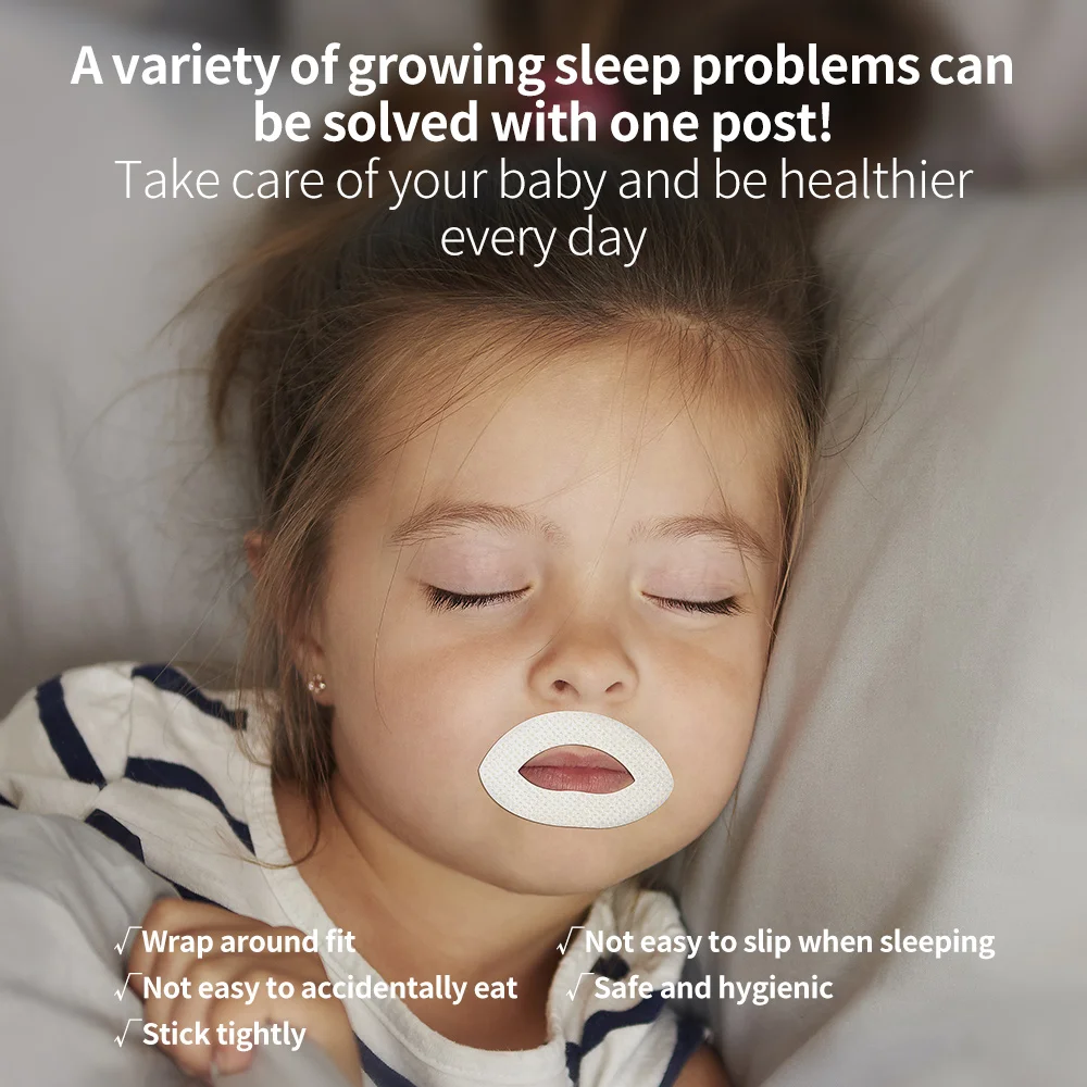 Children Night Sleep Oral Correction Patch Snoring Prevention Patch Lip Nose Respiratory Improvement Patch Health Care
Children Night Sleep Oral Correction Patch Snoring Prevention Patch Lip Nose Respiratory Improvement Patch Health Care