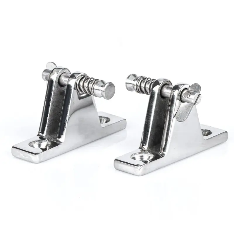 Quick Disassembly Boat Bimini Fixed Base 2Pcs Marine Hardware For Top Deck Hinge Mount Fitting Yacht
Quick Disassembly Boat Bimini Fixed Base 2Pcs Marine Hardware For Top Deck Hinge Mount Fitting Yacht