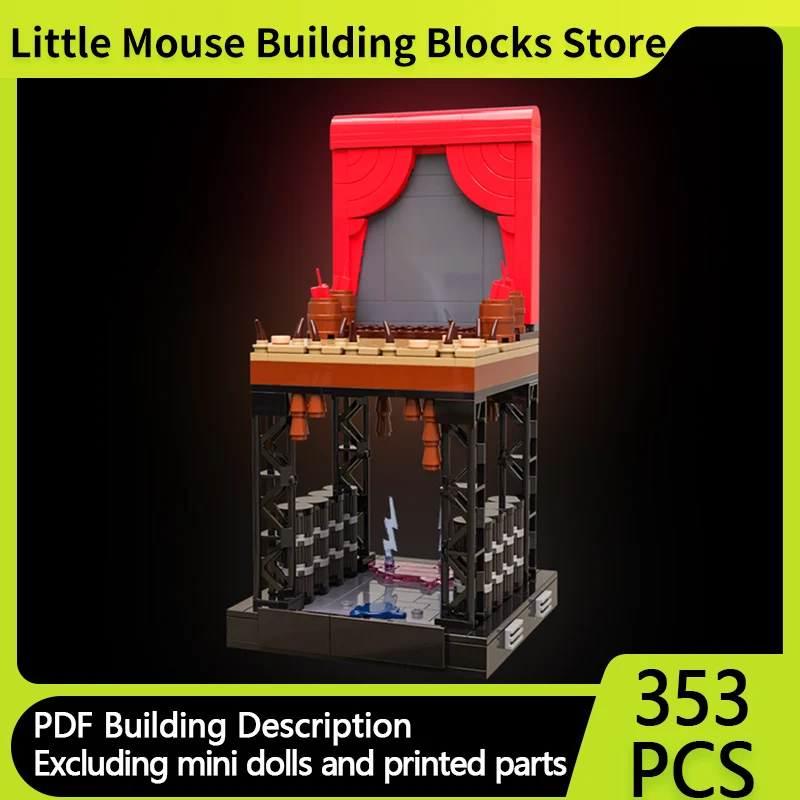 Popular Game Model MOC Building Bricks Theatre Room Diorama Modular Technology Gifts Holiday Assemble Children Toys Suit
Popular Game Model MOC Building Bricks Theatre Room Diorama Modular Technology Gifts Holiday Assemble Children Toys Suit