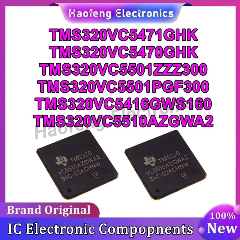 2 шт. TMS320VC5471GHK TMS320VC5470GHK TMS320VC5501ZZ300 TMS320VC5501PGF300 TMS320VC5416GWS160 TMS320VC5510AZGWA2 в наличии
2 шт. TMS320VC5471GHK TMS320VC5470GHK TMS320VC5501ZZ300 TMS320VC5501PGF300 TMS320VC5416GWS160 TMS320VC5510AZGWA2 в наличии
