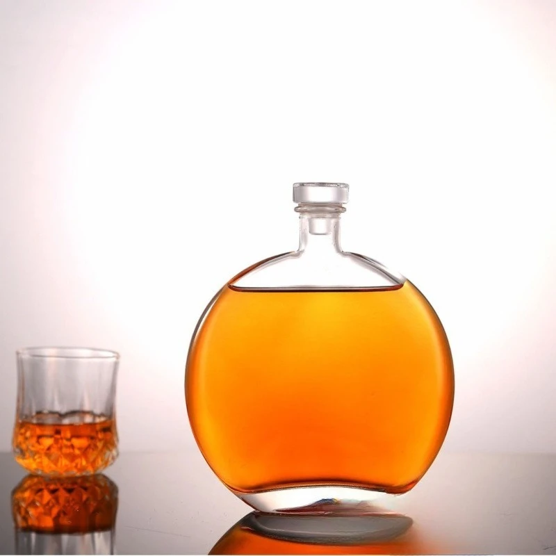 Glass Bottle 250ml 500ml Oblate Baijiu Fruit Wine Bottle Ice Wine Bottle Homemade Sealed Split Glass Container Gift
Glass Bottle 250ml 500ml Oblate Baijiu Fruit Wine Bottle Ice Wine Bottle Homemade Sealed Split Glass Container Gift