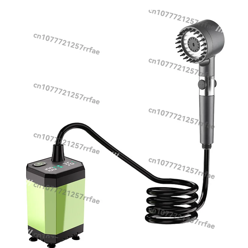 USB Charging Shower Outdoor Bathing Artifact Household Electric Shower Dormitory Rental Rural Portable Simple