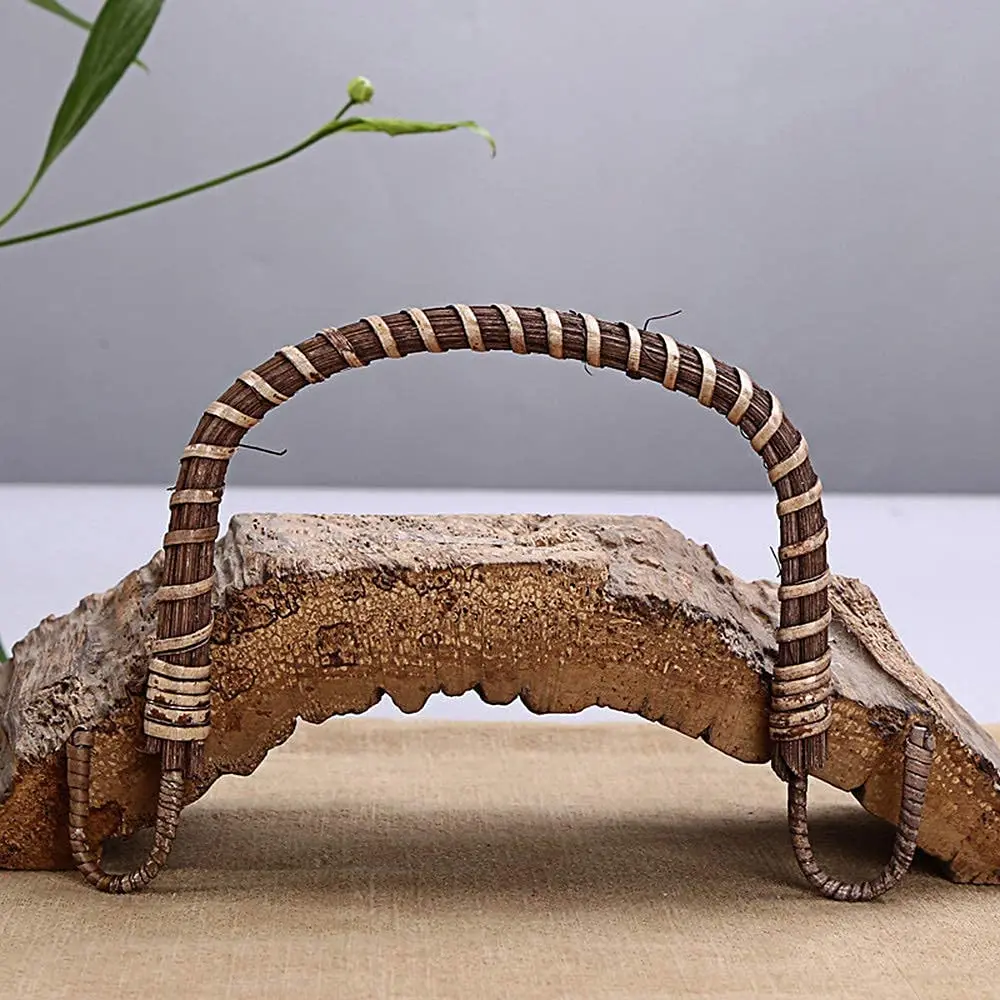 Rattan Woven Handle Rattan Teapot Handle Kung Fu Tea Pot Japanese Wired Teapot Handle Replacement for Ceramic Pot Pottery Pots
Rattan Woven Handle Rattan Teapot Handle Kung Fu Tea Pot Japanese Wired Teapot Handle Replacement for Ceramic Pot Pottery Pots
