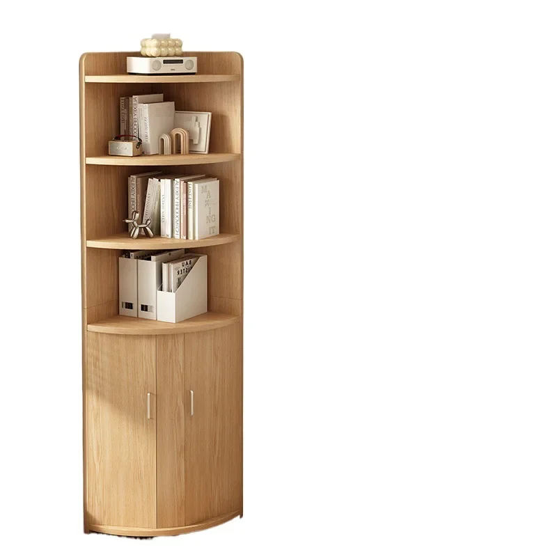 Solid wood corner rack corner cabinet storage cabinet living room
Solid wood corner rack corner cabinet storage cabinet living room