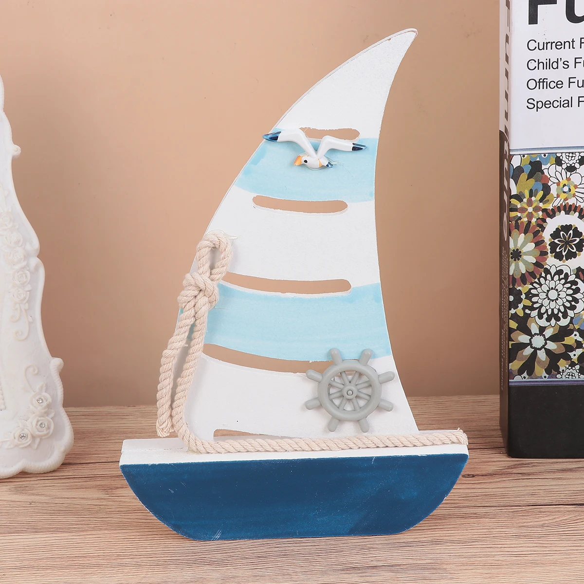 Decorations Wooden Sailboat Vintage Nautical Model Decorative Table Top Sailing Ships Blue Tabletop Sailboats Miniature Office
Decorations Wooden Sailboat Vintage Nautical Model Decorative Table Top Sailing Ships Blue Tabletop Sailboats Miniature Office
