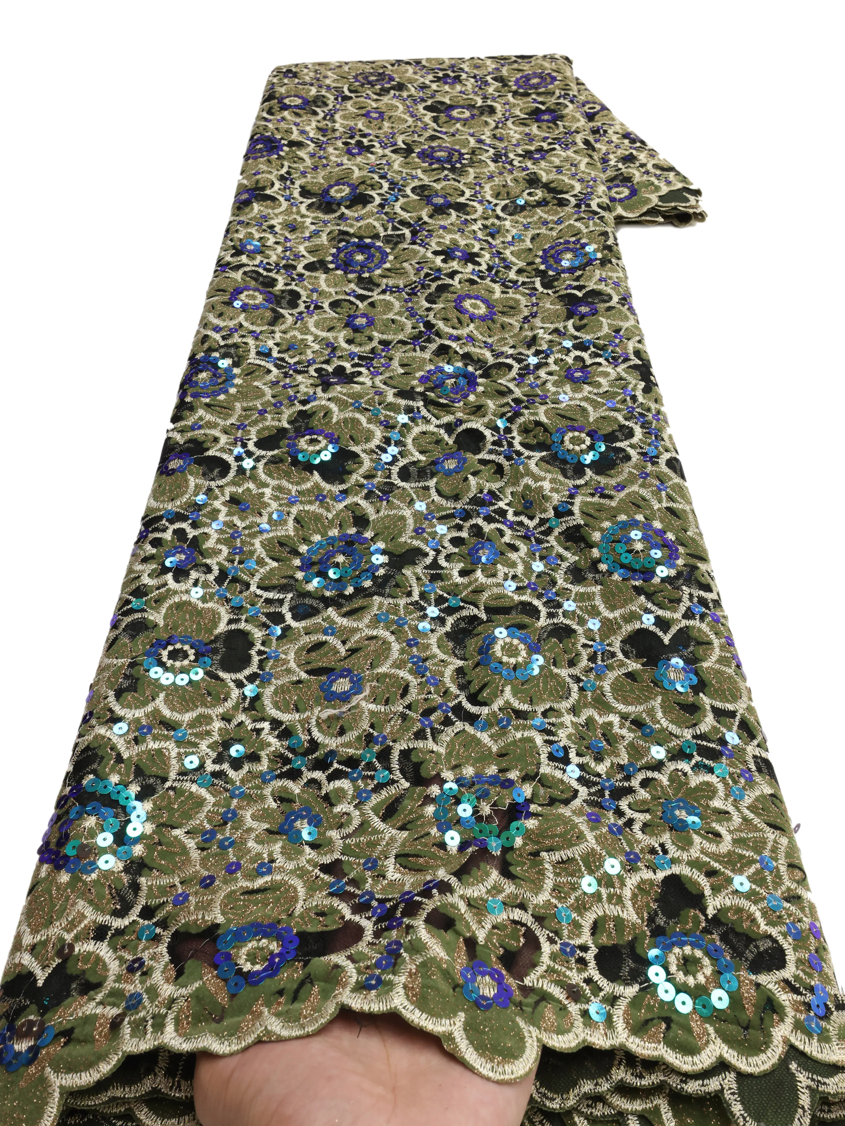 African Velvet Sequined Lace Fabric French Embroidery Tulle Lace Material For Sewing Wedding Evening Party Prom Dresses Sewing
African Velvet Sequined Lace Fabric French Embroidery Tulle Lace Material For Sewing Wedding Evening Party Prom Dresses Sewing