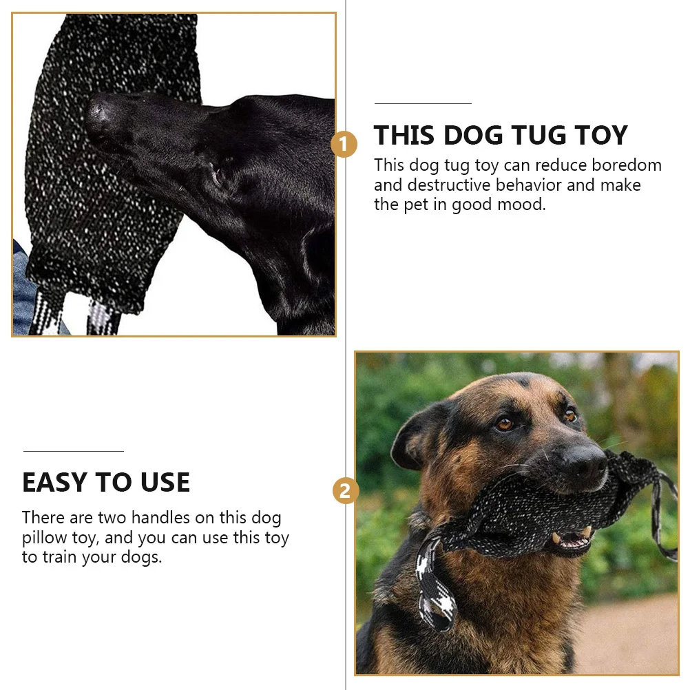 Dog Training Bite Pillow Wear-Resistant Puppy Tug Pillow for Chewing Agility Training Equipment Dog Tug Bite Sleeve
Dog Training Bite Pillow Wear-Resistant Puppy Tug Pillow for Chewing Agility Training Equipment Dog Tug Bite Sleeve