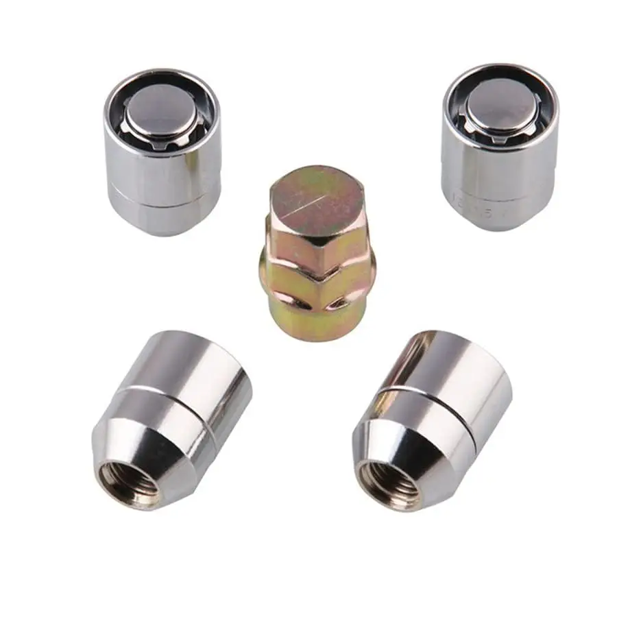 4Pcs M12x1.5 Wheel Lug Nuts Anti-theft Security Lock w/ Key For Honda Toyota Kia
4Pcs M12x1.5 Wheel Lug Nuts Anti-theft Security Lock w/ Key For Honda Toyota Kia