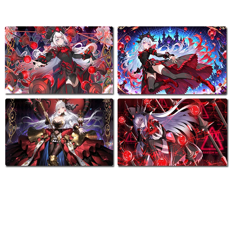 YuGiOh Maliss Q Red Ransom TCG CCG Playmat Trading Card Game Mat Table Desk Gaming Play Mat Mouse Pad 60x35cm Free Bag 
YuGiOh Maliss Q Red Ransom TCG CCG Playmat Trading Card Game Mat Table Desk Gaming Play Mat Mouse Pad 60x35cm Free Bag