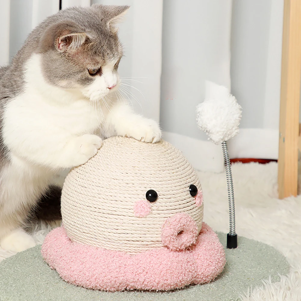 Cat Scratching Toy Cat Scratching Plaything Save Space Wear Resistant Safe And Durable Broadened Chassis Comfortable Soft
Cat Scratching Toy Cat Scratching Plaything Save Space Wear Resistant Safe And Durable Broadened Chassis Comfortable Soft