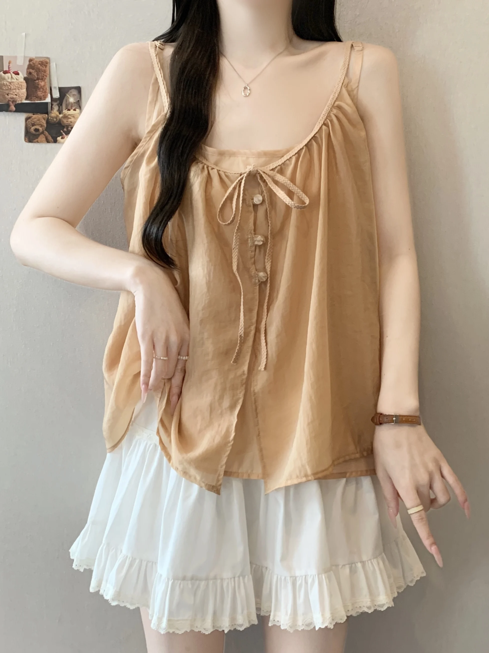 plus Size Women's Gentle Style Summer New Design Versatile Slim Fit Strap Vest Layering Top And Bottoms Fashionable Outfit Set
plus Size Women's Gentle Style Summer New Design Versatile Slim Fit Strap Vest Layering Top And Bottoms Fashionable Outfit Set