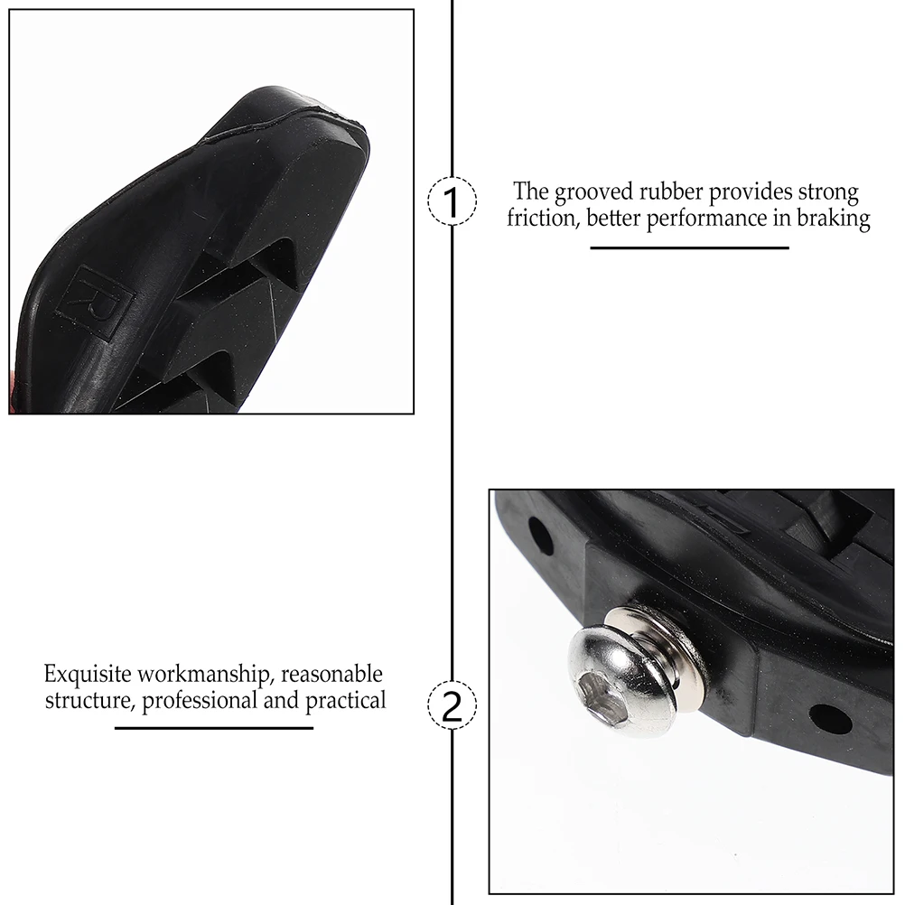 2 Pairs Bike Brake Pads Virgin Rubber Replacement Disc Brakes Mountain Road Cycling Silent Wear Resistance Long Service Life
2 Pairs Bike Brake Pads Virgin Rubber Replacement Disc Brakes Mountain Road Cycling Silent Wear Resistance Long Service Life