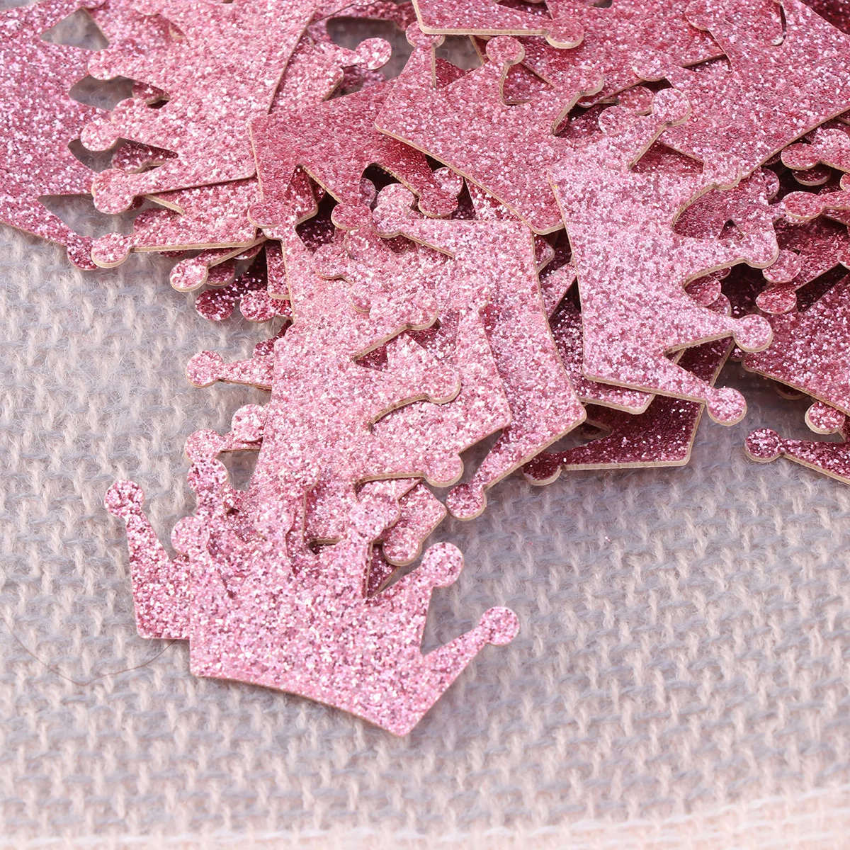 100pcs Confetti Double Sided Super Flash Crown Shape Scattering For Wedding Birthday Party Festival Table Decor Rose Gold
100pcs Confetti Double Sided Super Flash Crown Shape Scattering For Wedding Birthday Party Festival Table Decor Rose Gold