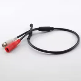 DC 12V Cctv Camera DVR System Video Surveillance micro audio Surveillance microphone pickups RCA Power for Camera module Webcam
DC 12V Cctv Camera DVR System Video Surveillance micro audio Surveillance microphone pickups RCA Power for Camera module Webcam