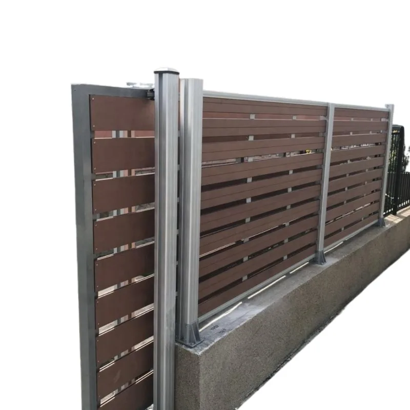 New Design Wpc Coextrusion Garden Fence with Electric Driveway Gate Electronic Sliding Door
New Design Wpc Coextrusion Garden Fence with Electric Driveway Gate Electronic Sliding Door