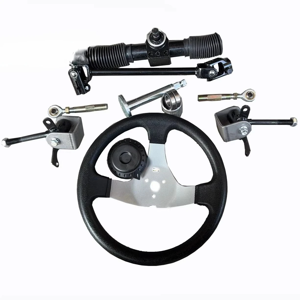 electric motorcycle kart accessories aluminum steering machine steering machine tie rod ball head claw shaft 12MM thick
electric motorcycle kart accessories aluminum steering machine steering machine tie rod ball head claw shaft 12MM thick