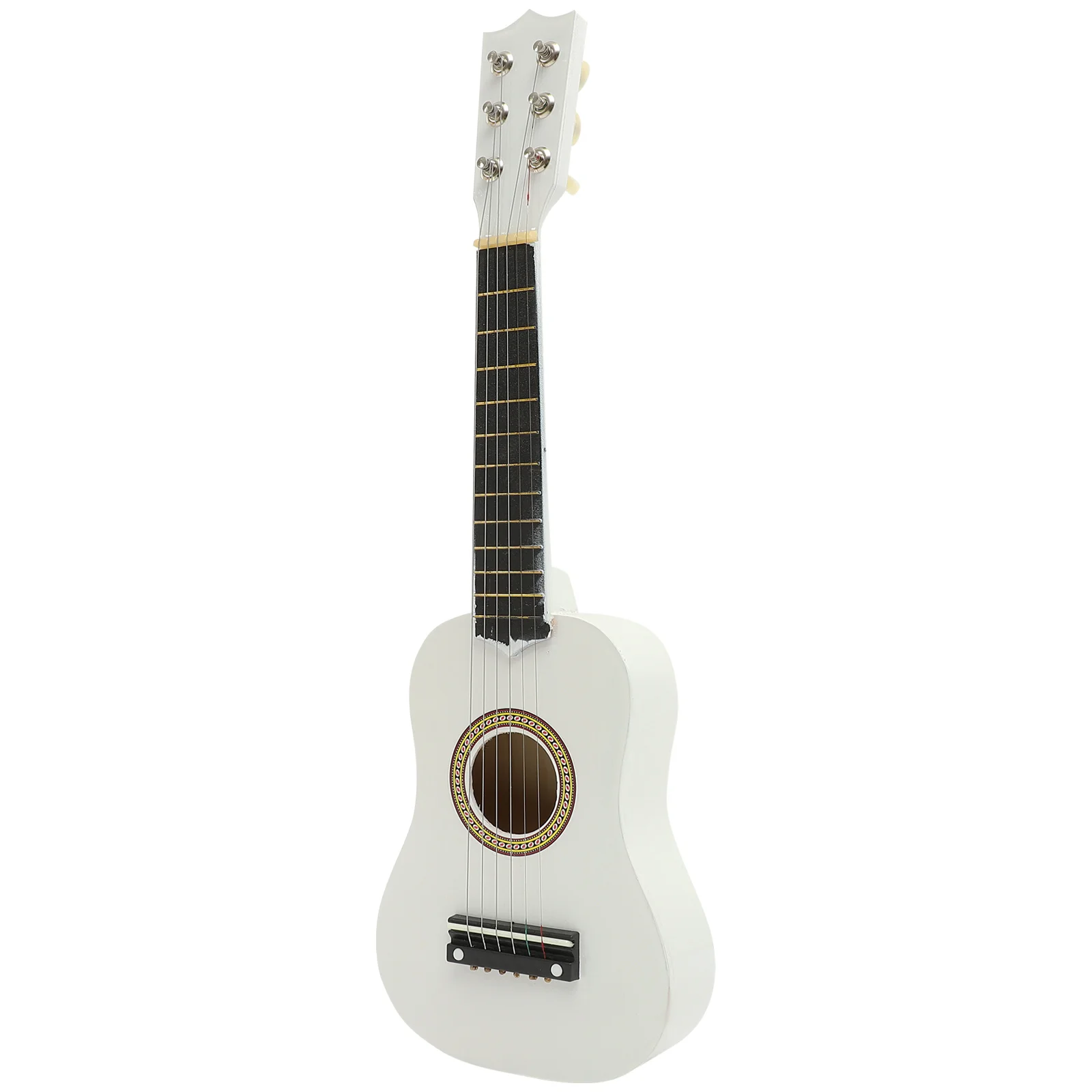 21Inch Children Guitar Acoustic Folk Beginner Instrument for Kids Wooden Mini Music Gift Comfortable Playable White
21Inch Children Guitar Acoustic Folk Beginner Instrument for Kids Wooden Mini Music Gift Comfortable Playable White