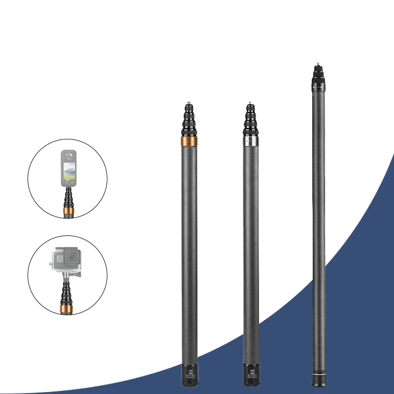 For Insta360 X5 X4 X3 X2 3m Long Carbon Fiber Extended Selfie Stick Scalable Monopod Stick Tripod for GoPro DJI Action Camera
For Insta360 X5 X4 X3 X2 3m Long Carbon Fiber Extended Selfie Stick Scalable Monopod Stick Tripod for GoPro DJI Action Camera
