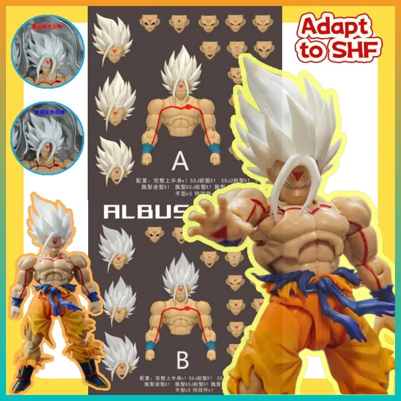 В наличии: Фигурка Сон Гоку из Dragon Ball от Black Hole Studio, версия White God, ПВХ, верхняя часть тела, без рисунка, набор аксессуаров SHF, игрушки
В наличии: Фигурка Сон Гоку из Dragon Ball от Black Hole Studio, версия White God, ПВХ, верхняя часть тела, без рисунка, набор аксессуаров SHF, игрушки