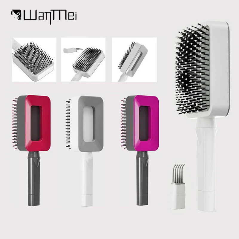 Massage Comb Hair Brush Air Cushion Cleaning Hair Comb Professional Detangling Air Bag Combs Salon Hairdressing Styling Gadgets
Massage Comb Hair Brush Air Cushion Cleaning Hair Comb Professional Detangling Air Bag Combs Salon Hairdressing Styling Gadgets