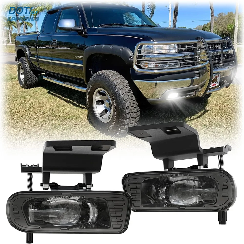 DOT LED Fog Light For Chevrolet Chevy Silverado 1500 2500 HD Suburban Tahoe 1999-2006 Bumper Driving Lamps Assembly 10368476
DOT LED Fog Light For Chevrolet Chevy Silverado 1500 2500 HD Suburban Tahoe 1999-2006 Bumper Driving Lamps Assembly 10368476