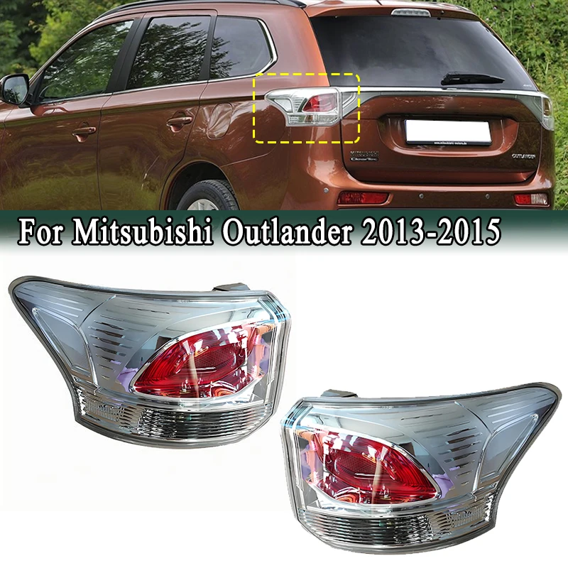 For Mitsubishi Outlander 2013 2014 2015 Tail Light (No Bulb) Left Right Rear Stop Brake Fog Lamp 8330A787 8330A788
For Mitsubishi Outlander 2013 2014 2015 Tail Light (No Bulb) Left Right Rear Stop Brake Fog Lamp 8330A787 8330A788