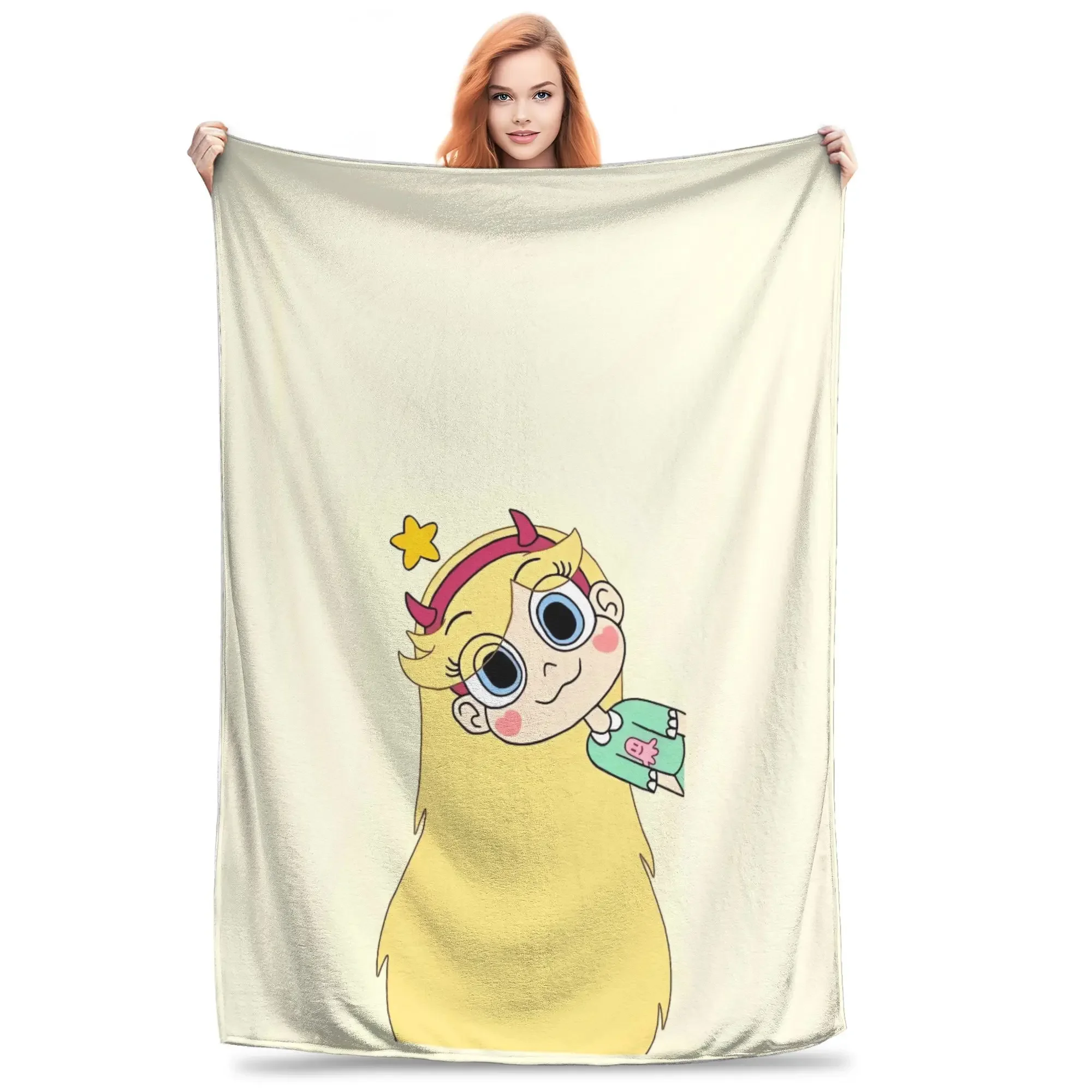 Super Warm Throw Blanket for Couch Bed Airplane Travel Star vs Evil Flannel Novelty Cover Home Textile
Super Warm Throw Blanket for Couch Bed Airplane Travel Star vs Evil Flannel Novelty Cover Home Textile