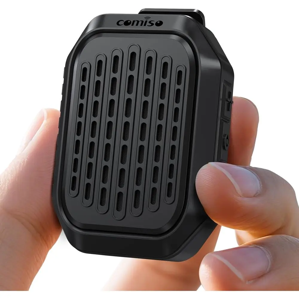 Portable Clip-On Bluetooth Speaker with IPX7 Waterproof, 10-Hour Playtime, Built-in Mic for Hands-Free Calls, Ideal for Outdoor
Portable Clip-On Bluetooth Speaker with IPX7 Waterproof, 10-Hour Playtime, Built-in Mic for Hands-Free Calls, Ideal for Outdoor