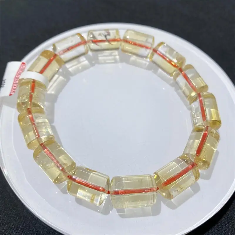 Natural Citrine Bucket Bead Bracelet Fashion Reiki Gemstone Round Beads Bracelets Jewelry Couple Gift 1PCS
Natural Citrine Bucket Bead Bracelet Fashion Reiki Gemstone Round Beads Bracelets Jewelry Couple Gift 1PCS