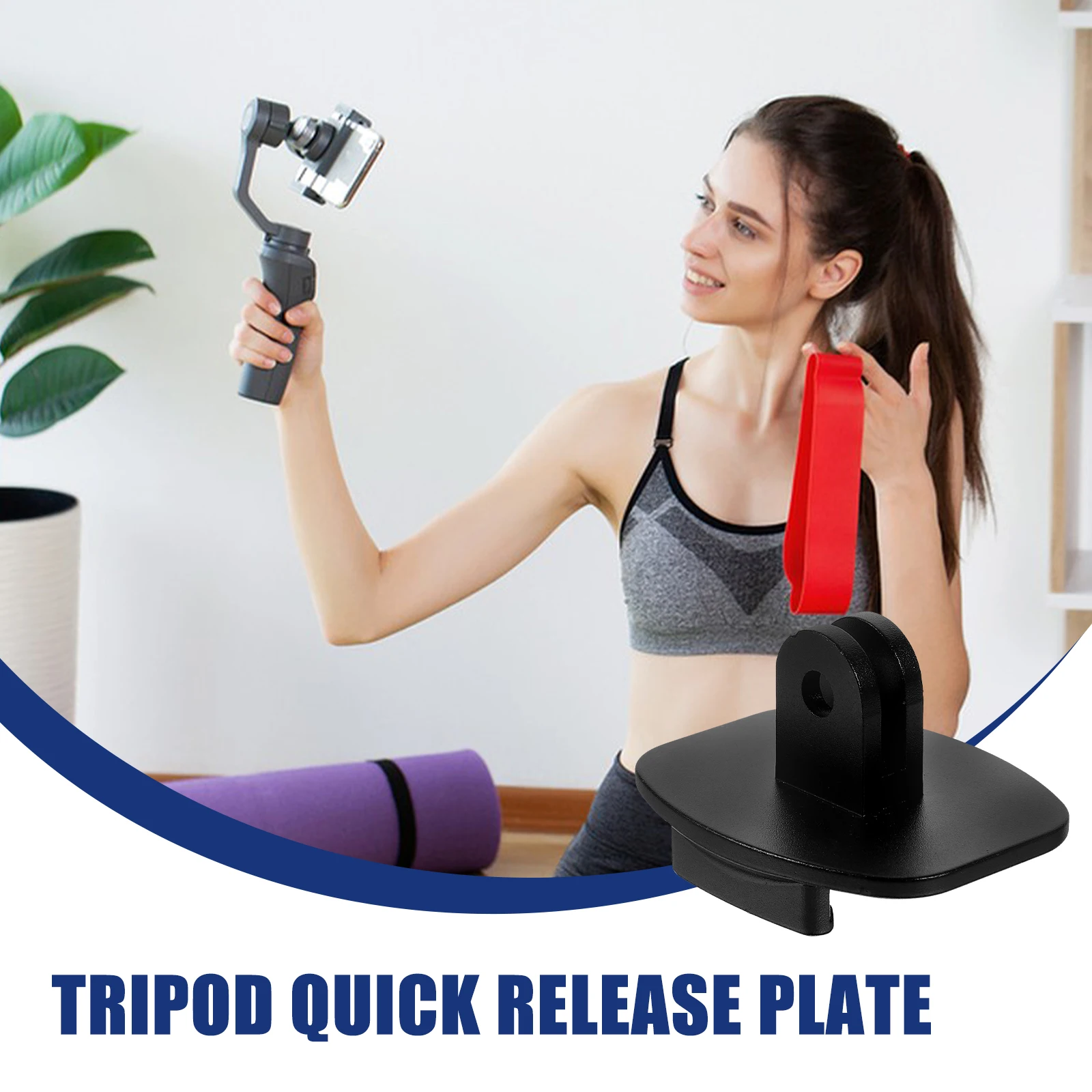 Action Camera Adapter Quick Release Mount Tripod Adaptor Plate Plates Adapters Attachment Aluminum Alloy
Action Camera Adapter Quick Release Mount Tripod Adaptor Plate Plates Adapters Attachment Aluminum Alloy