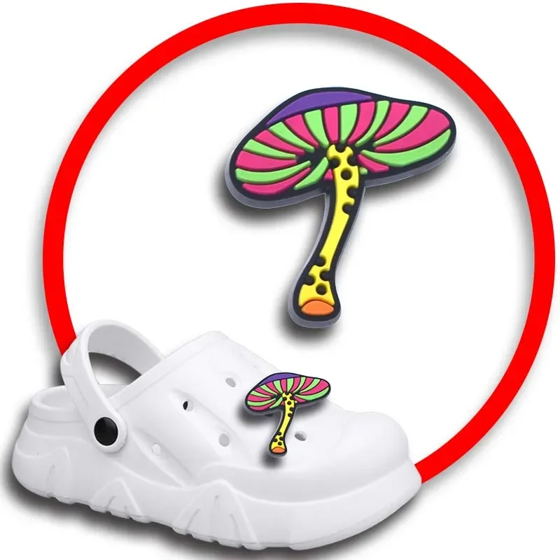 Комплект булавок для Crocs, шармы, аксессуары для обуви, украшение в виде грибов, джинсы, женские сандалии, пряжка, Детские сувениры, мужские значки, подарок для мальчиков и девочек
Комплект булавок для Crocs, шармы, аксессуары для обуви, украшение в виде грибов, джинсы, женские сандалии, пряжка, Детские сувениры, мужские значки, подарок для мальчиков и девочек