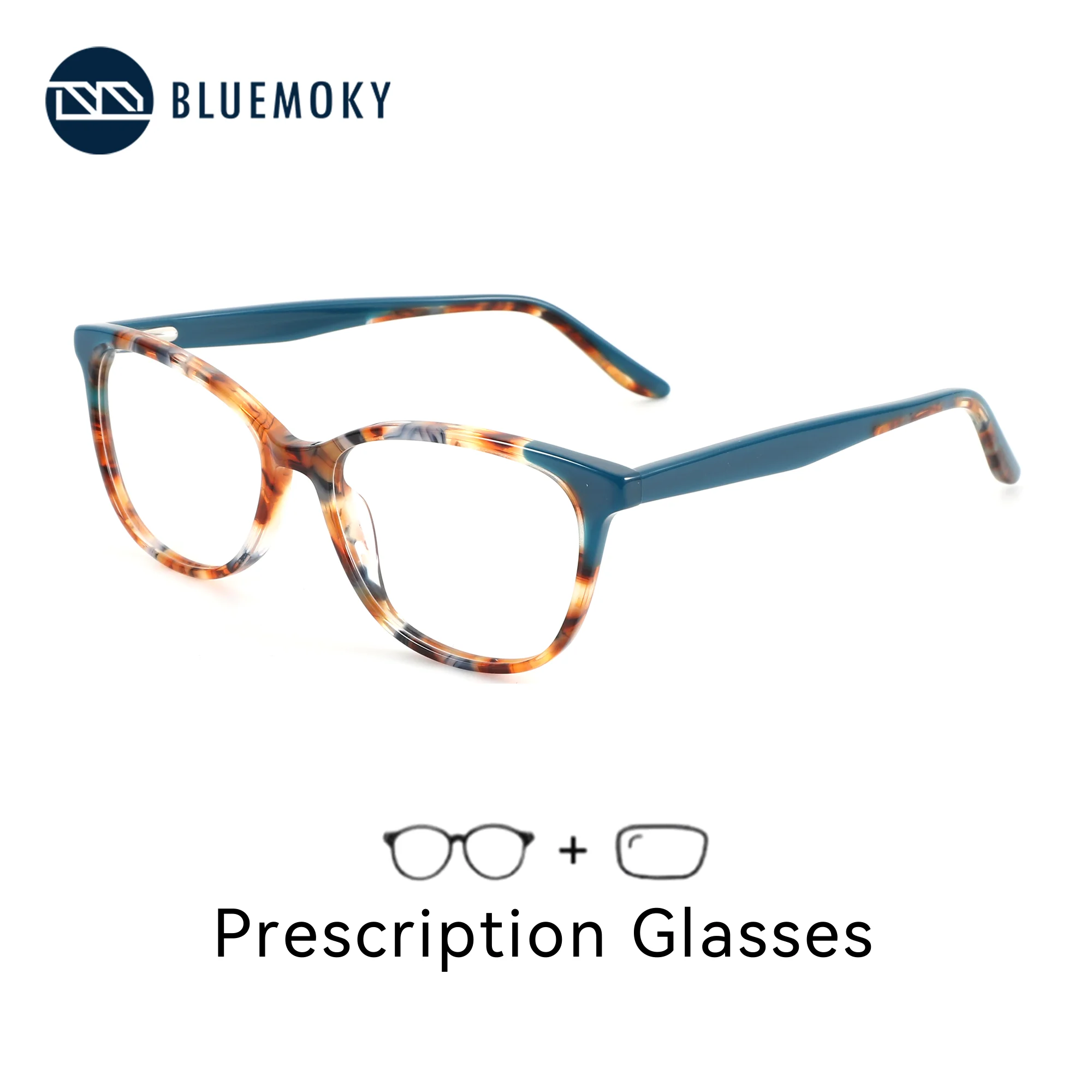 BLUEMOKY (XS Size) Trend Acetate Square Prescription Glasses For Women Progressive Multifocal Near and Far Myopia Eyewear
BLUEMOKY (XS Size) Trend Acetate Square Prescription Glasses For Women Progressive Multifocal Near and Far Myopia Eyewear