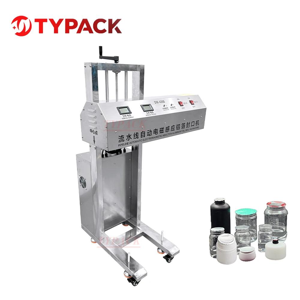 Automatic Electromagnetic Induction Aluminum Foil Sealing Machine for Plastic Bottle Heat Sealing
Automatic Electromagnetic Induction Aluminum Foil Sealing Machine for Plastic Bottle Heat Sealing