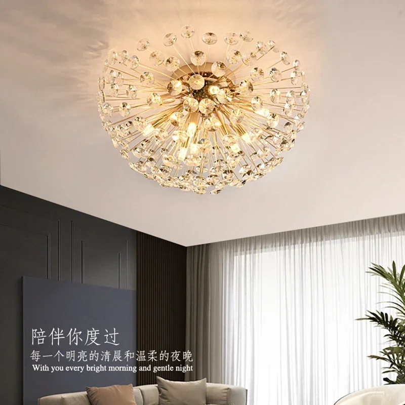 Light Luxury Dandelion Chandelier LED Living Room Fireball Ceiling Chandelier Creative Simple Home Ceiling Pendant Lamp
Light Luxury Dandelion Chandelier LED Living Room Fireball Ceiling Chandelier Creative Simple Home Ceiling Pendant Lamp