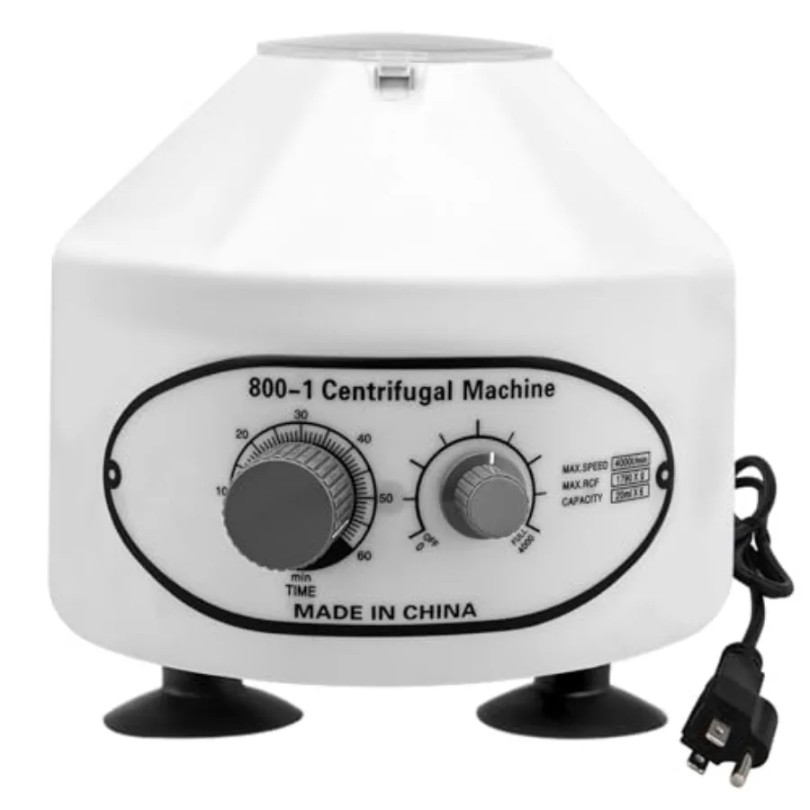 Centrifuge Machine Lab Benchtop Centrifuges Desktop Electric Lab Laboratory Centrifuge Machine Lab Medical Practice w/Timer and
Centrifuge Machine Lab Benchtop Centrifuges Desktop Electric Lab Laboratory Centrifuge Machine Lab Medical Practice w/Timer and