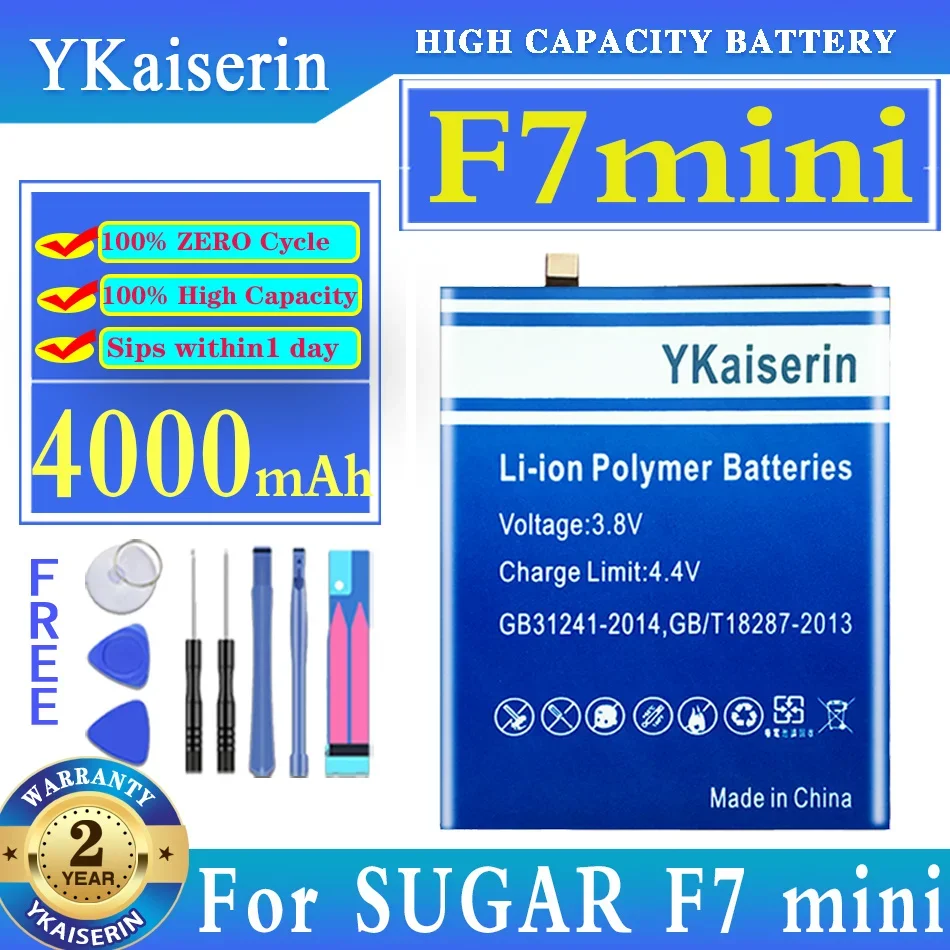 Аккумулятор ykaisсеребрин F7mini 4000 мАч для сахара F7, Мини Мобильный телефон батареи
Аккумулятор ykaisсеребрин F7mini 4000 мАч для сахара F7, Мини Мобильный телефон батареи