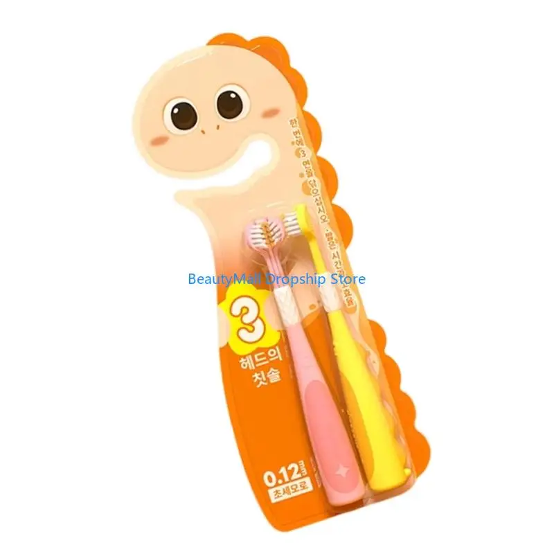 40JD Three Sided Toothbrush Autism Sensory Toothbrush Soft Bristles Travel Toothbrush Kids Completes Teeth Gums Care Gentle
40JD Three Sided Toothbrush Autism Sensory Toothbrush Soft Bristles Travel Toothbrush Kids Completes Teeth Gums Care Gentle