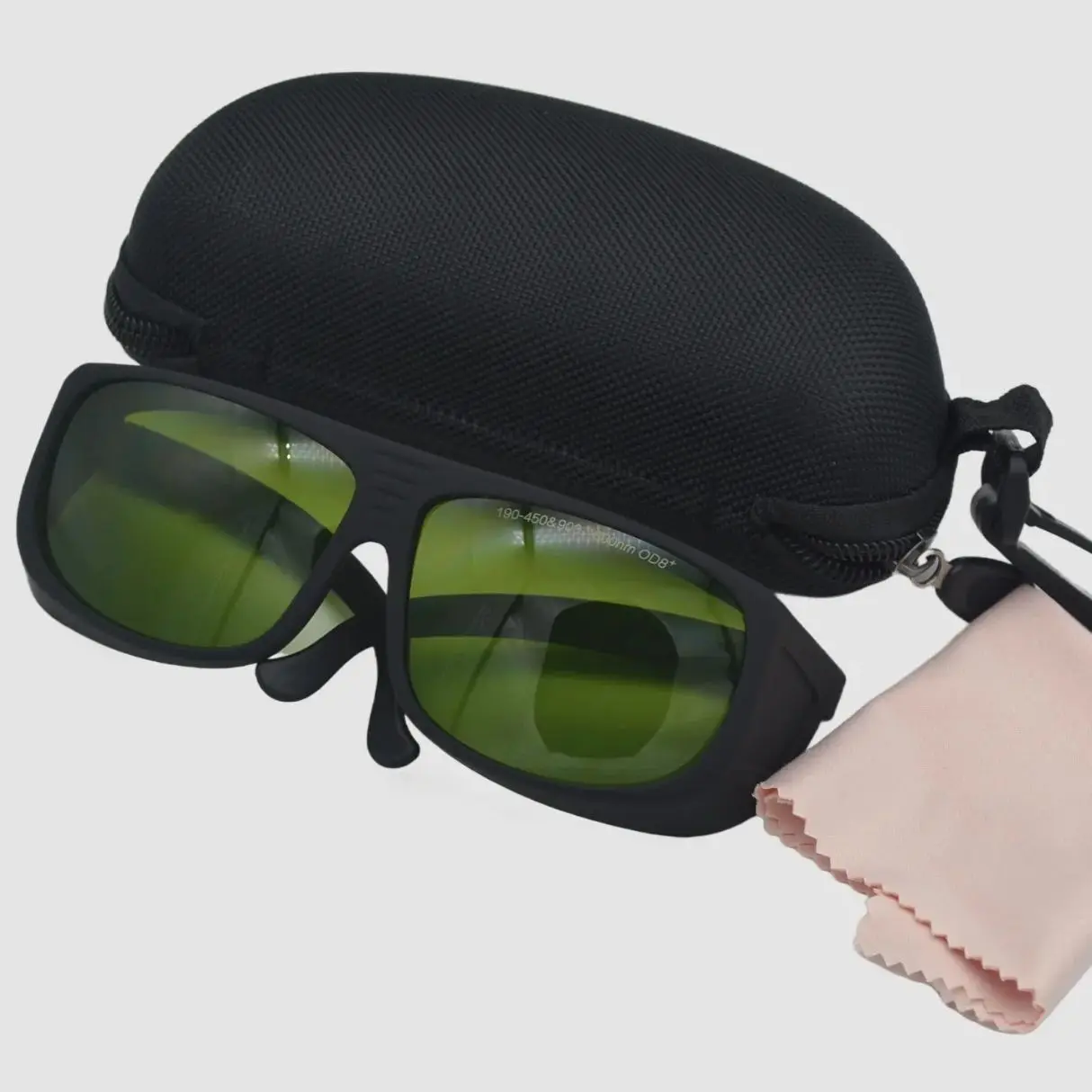 OD8+ Laser Welding Safety Glasses For 1064-1095nm With Accessories
OD8+ Laser Welding Safety Glasses For 1064-1095nm With Accessories