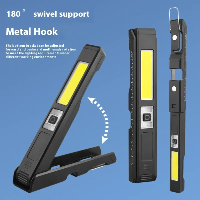 C2 Led Emergency Flashlight Magnetic Work Light Rechargeable Led Inspection Pen Strong Magnetism Inspection Light Led Work Light
C2 Led Emergency Flashlight Magnetic Work Light Rechargeable Led Inspection Pen Strong Magnetism Inspection Light Led Work Light